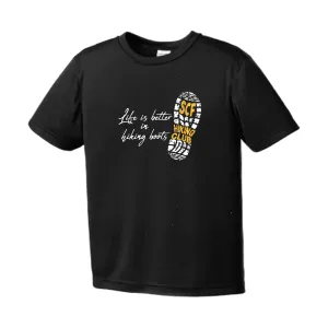 Sun City Festival Hiking Club | Men's Short Sleeve Athletic Shirt | 100% Polyester