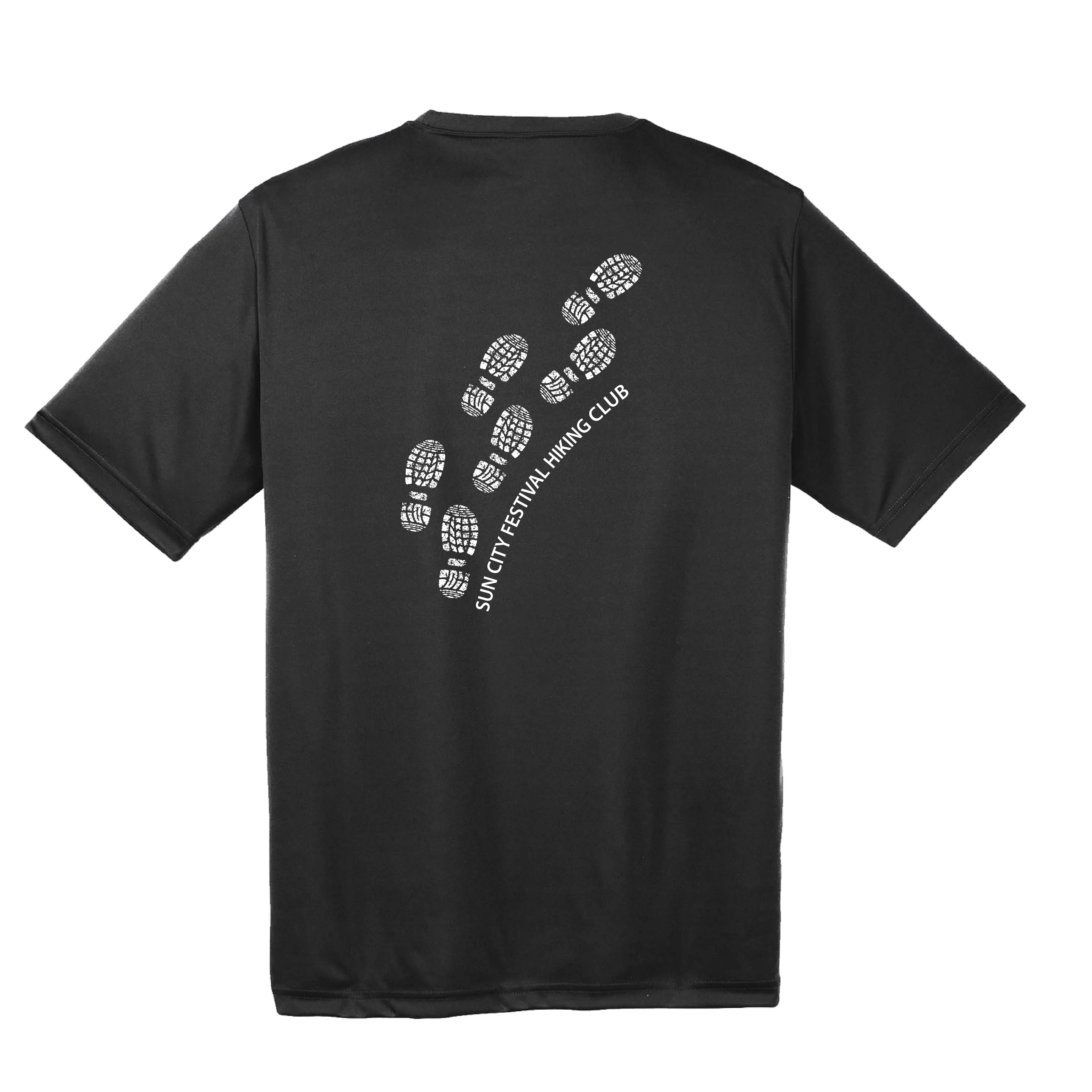 Sun City Festival Hiking Club | Men's Short Sleeve Athletic Shirt | 100% Polyester