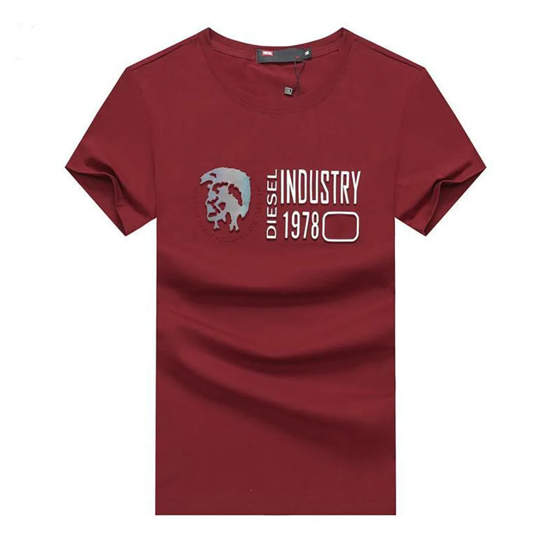 The Brave Industry Lightweight Round neck-Red