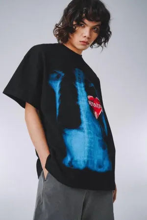 The Unavowed Great And Secret Recovery Over Size T-Shirt-Black
