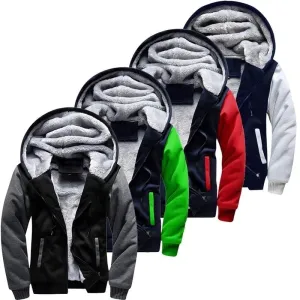 Thick Parka Velvet Windproof Coats