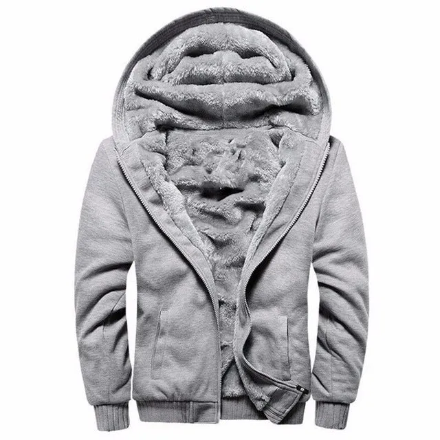 Thick Parka Velvet Windproof Coats
