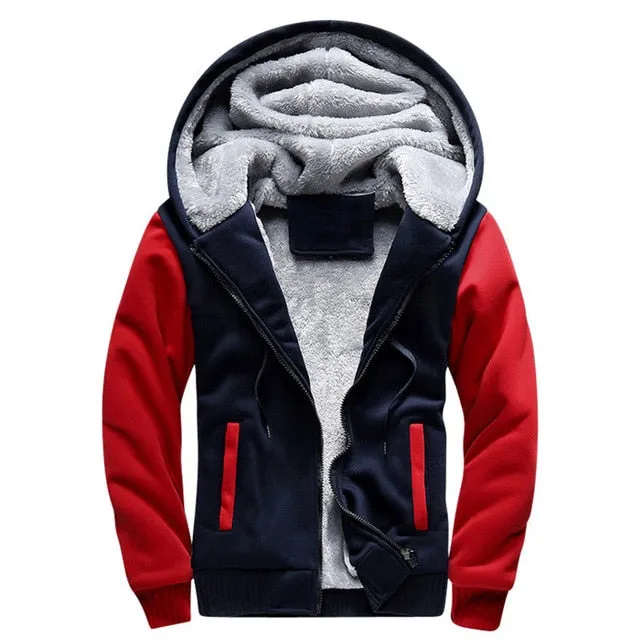 Thick Parka Velvet Windproof Coats