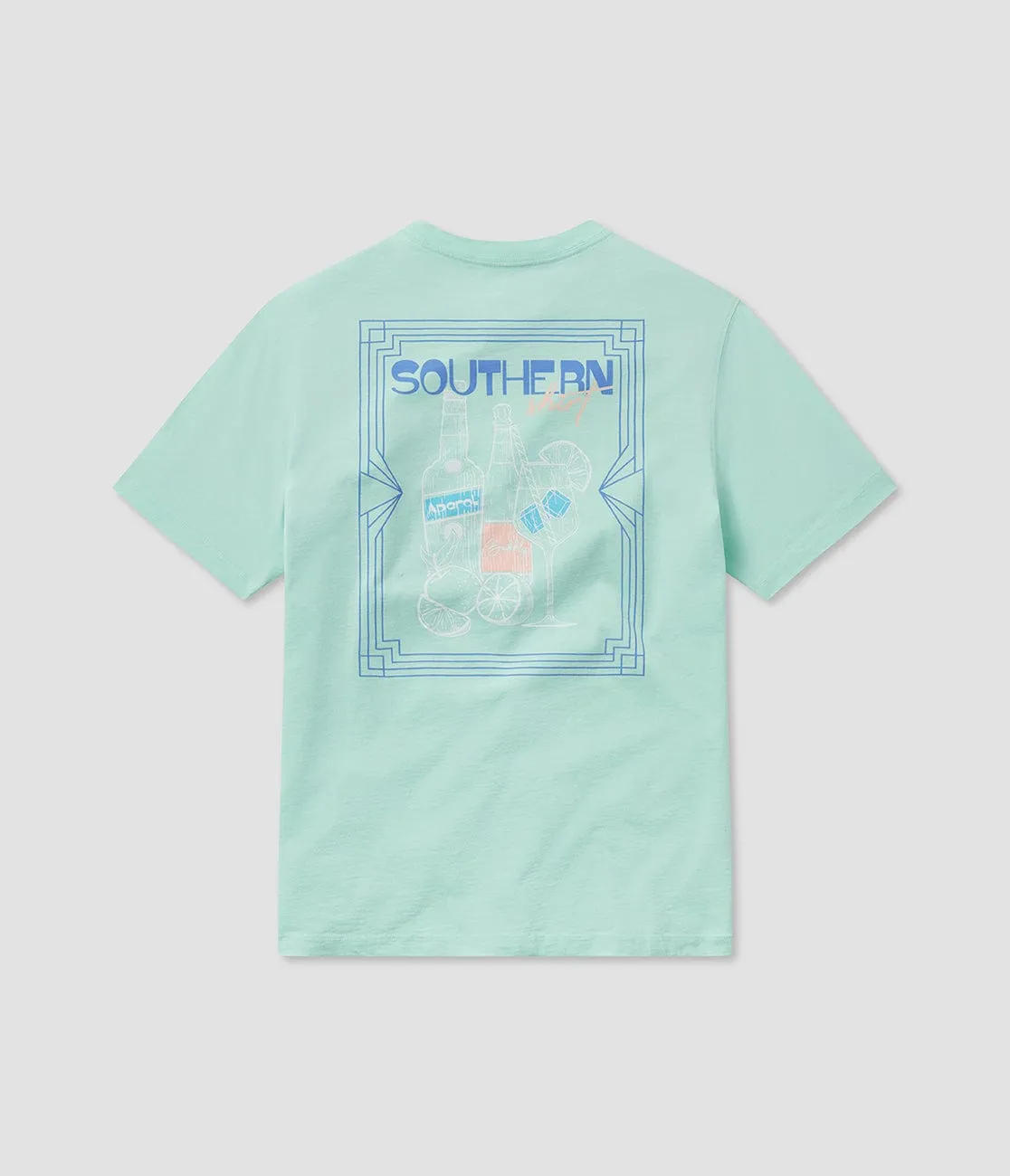 Touch of Spritz Tee SS - Beach Glass