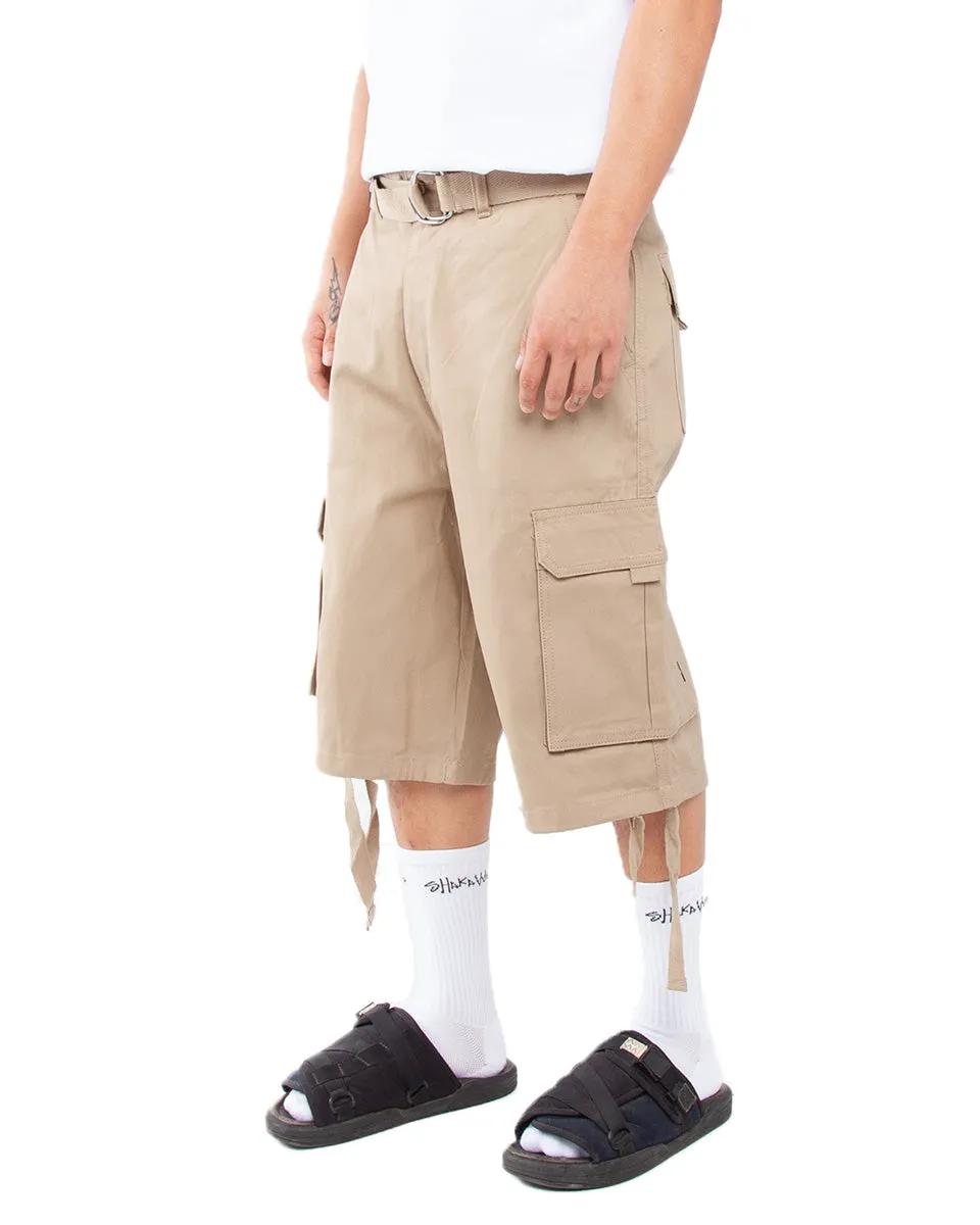 Twill Cargo Shorts