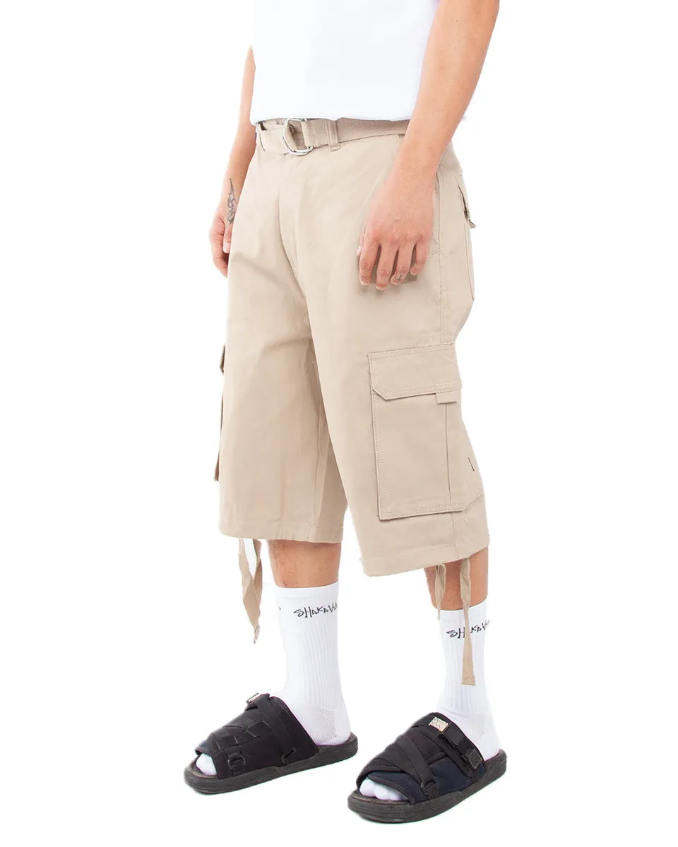 Twill Cargo Shorts