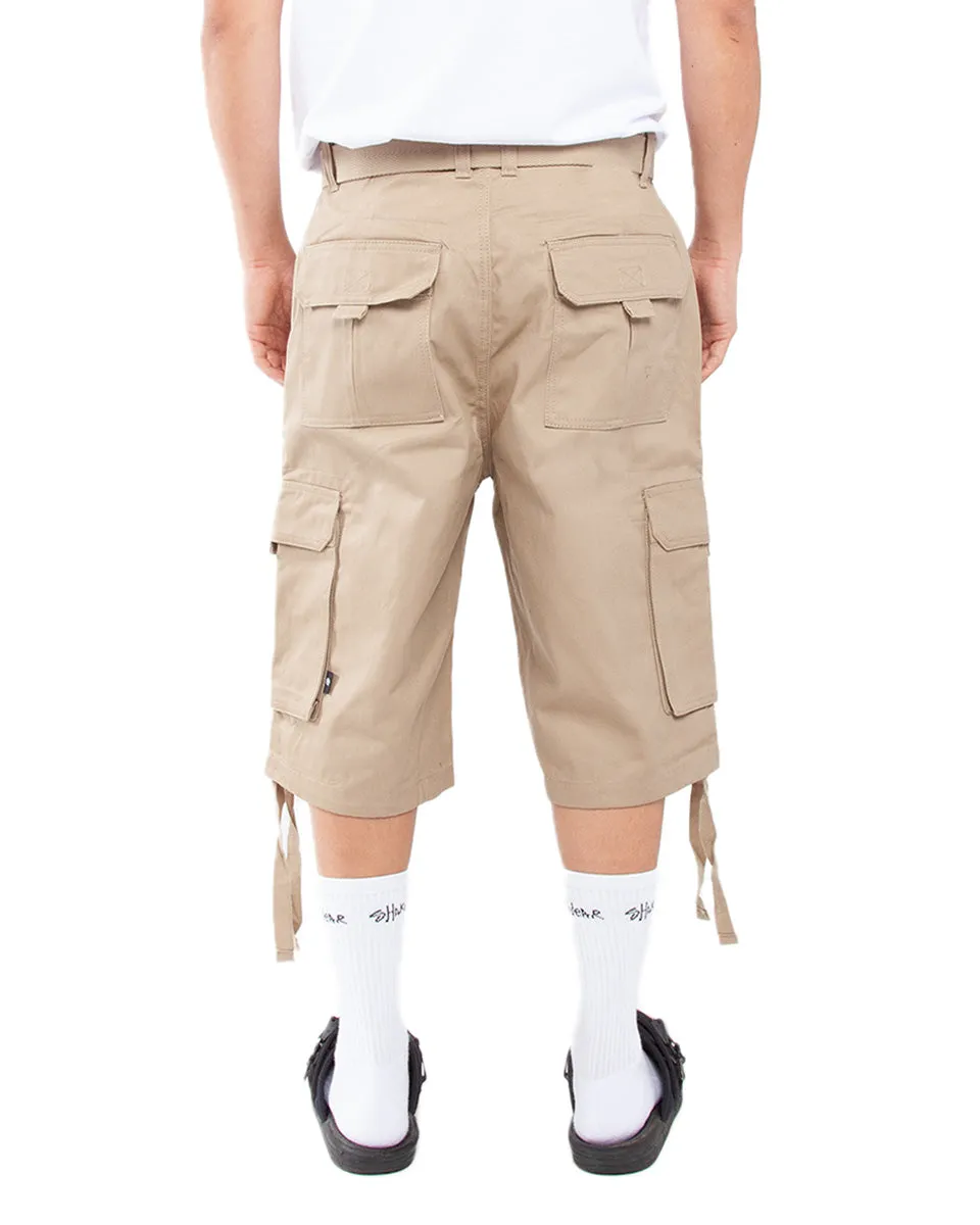 Twill Cargo Shorts
