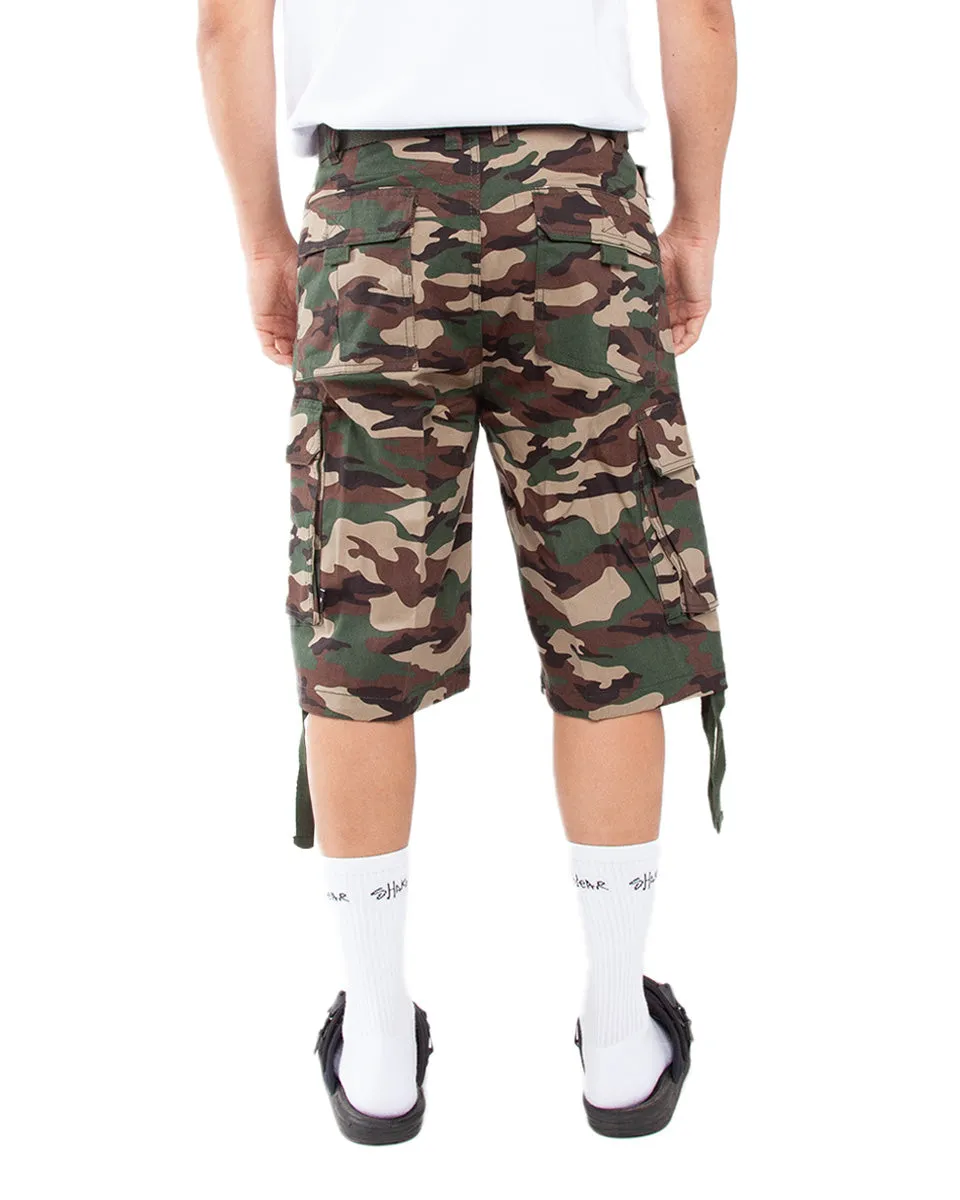 Twill Cargo Shorts