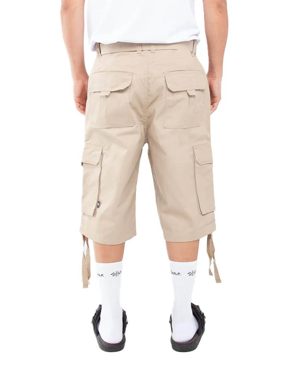 Twill Cargo Shorts