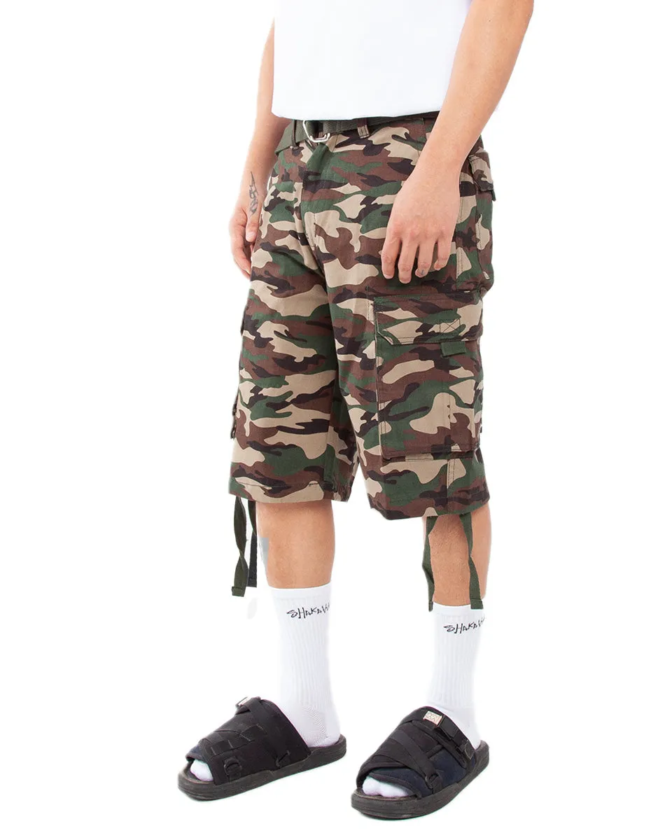Twill Cargo Shorts