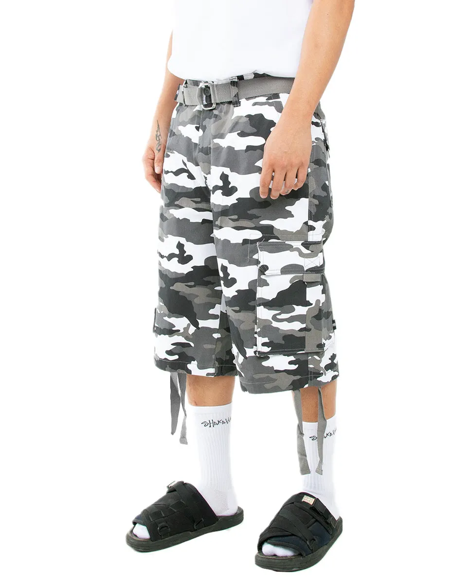 Twill Cargo Shorts