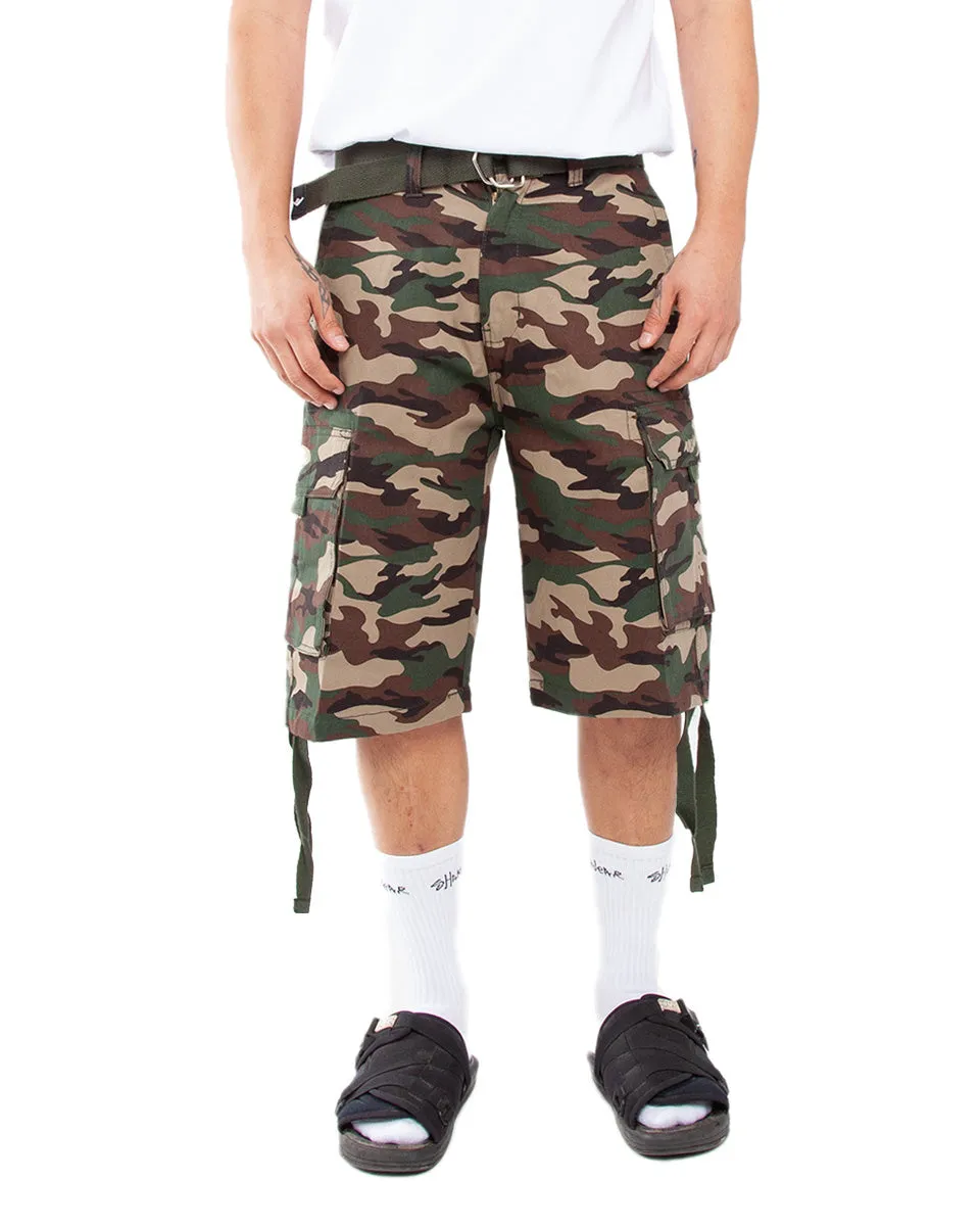 Twill Cargo Shorts