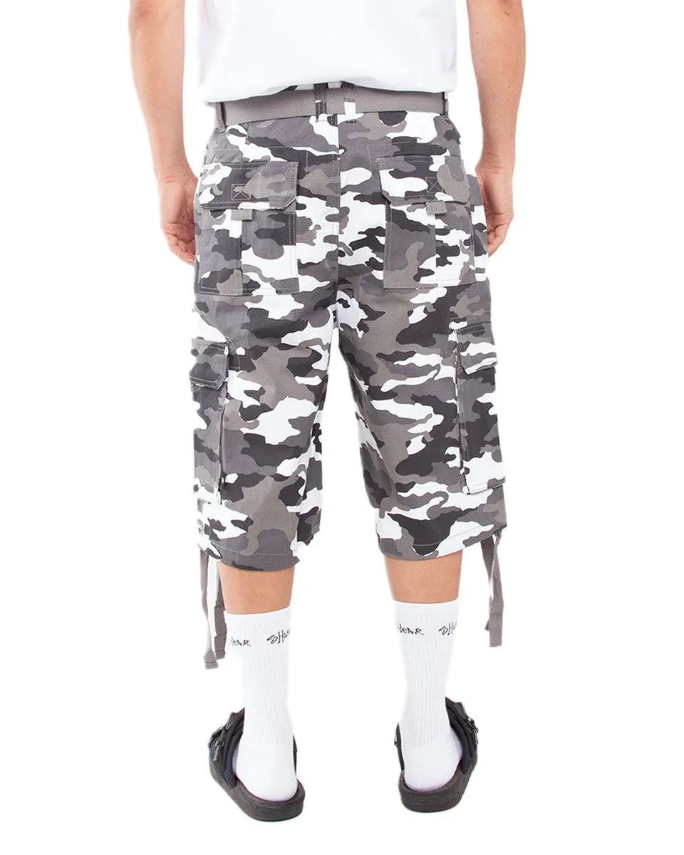 Twill Cargo Shorts