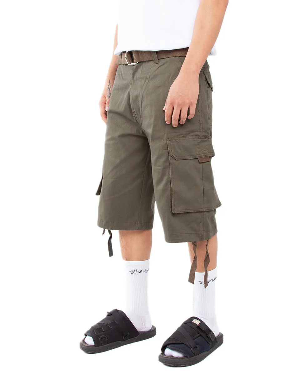 Twill Cargo Shorts