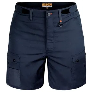W19001N - Bison - Women's Lightweight Stretch Polycotton Shorts