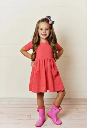 Watermelon Twirl Dress