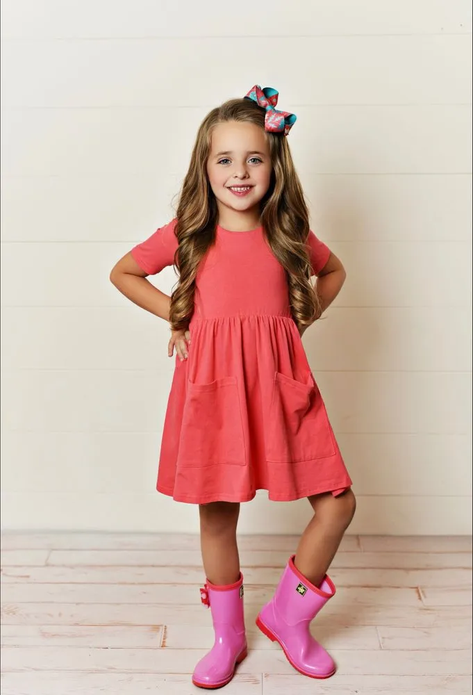 Watermelon Twirl Dress