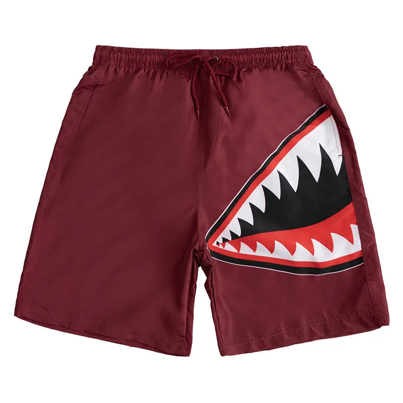 Wholesale Men's Pants Quick Dry Light Loose Fit Solid Color With Lining Swimwear