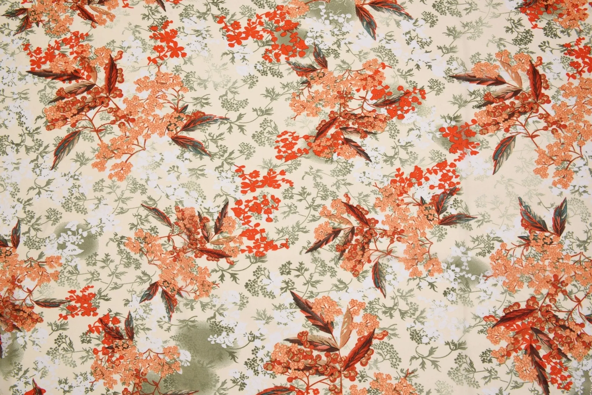 Wild Flower Waltz Chiffon Georgette Digital Print Fabric - #269