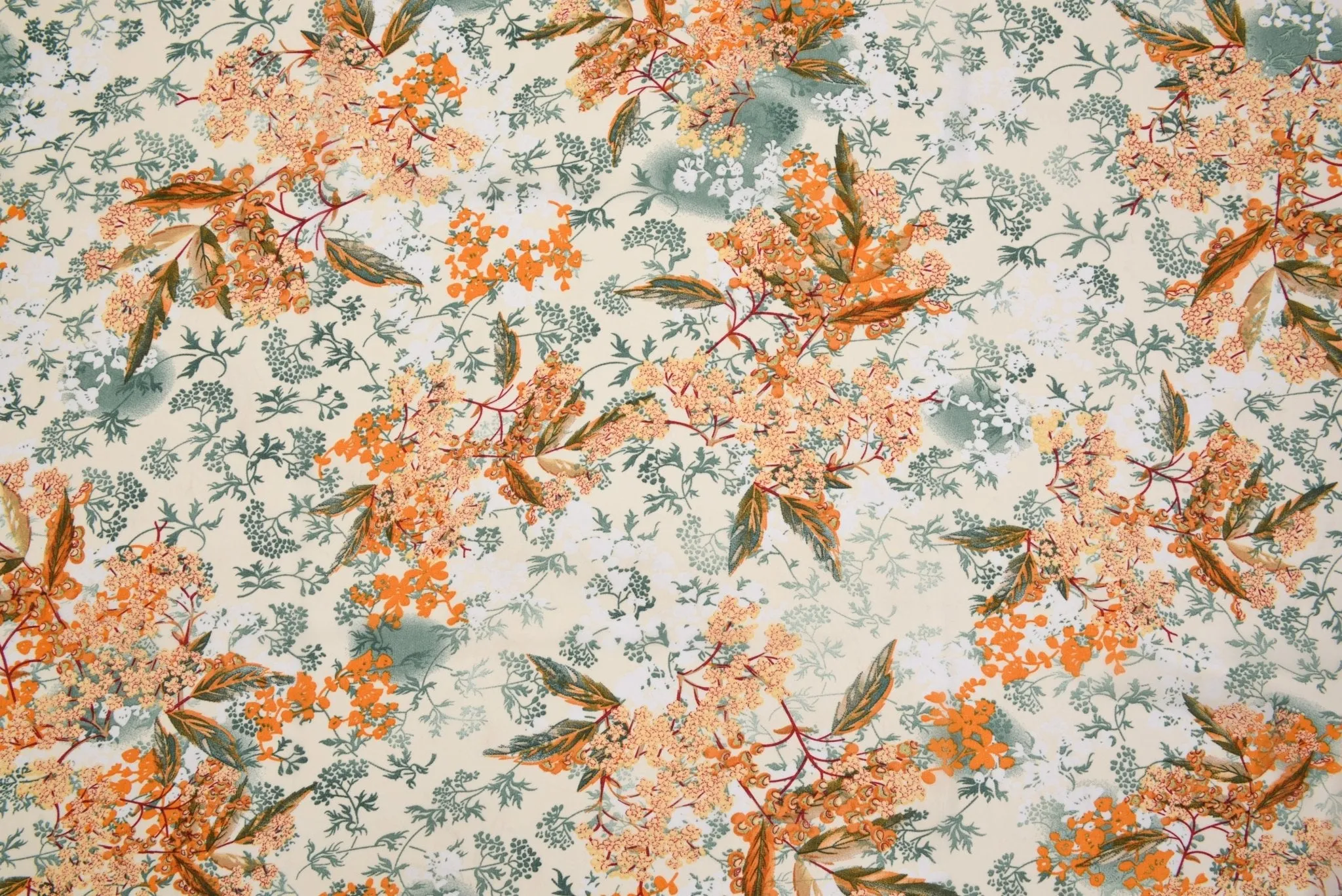 Wild Flower Waltz Chiffon Georgette Digital Print Fabric - #269