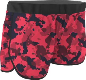 Women's Camo Printed Running Shorts