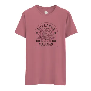 Womens New Zealand T Shirt - Nouveau Kiwi