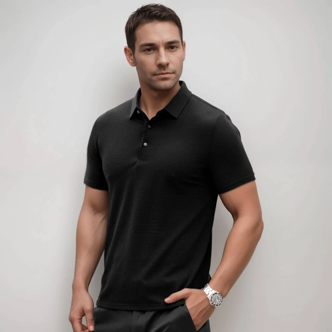 ZAINE | BREATHABLE POLO SHIRT