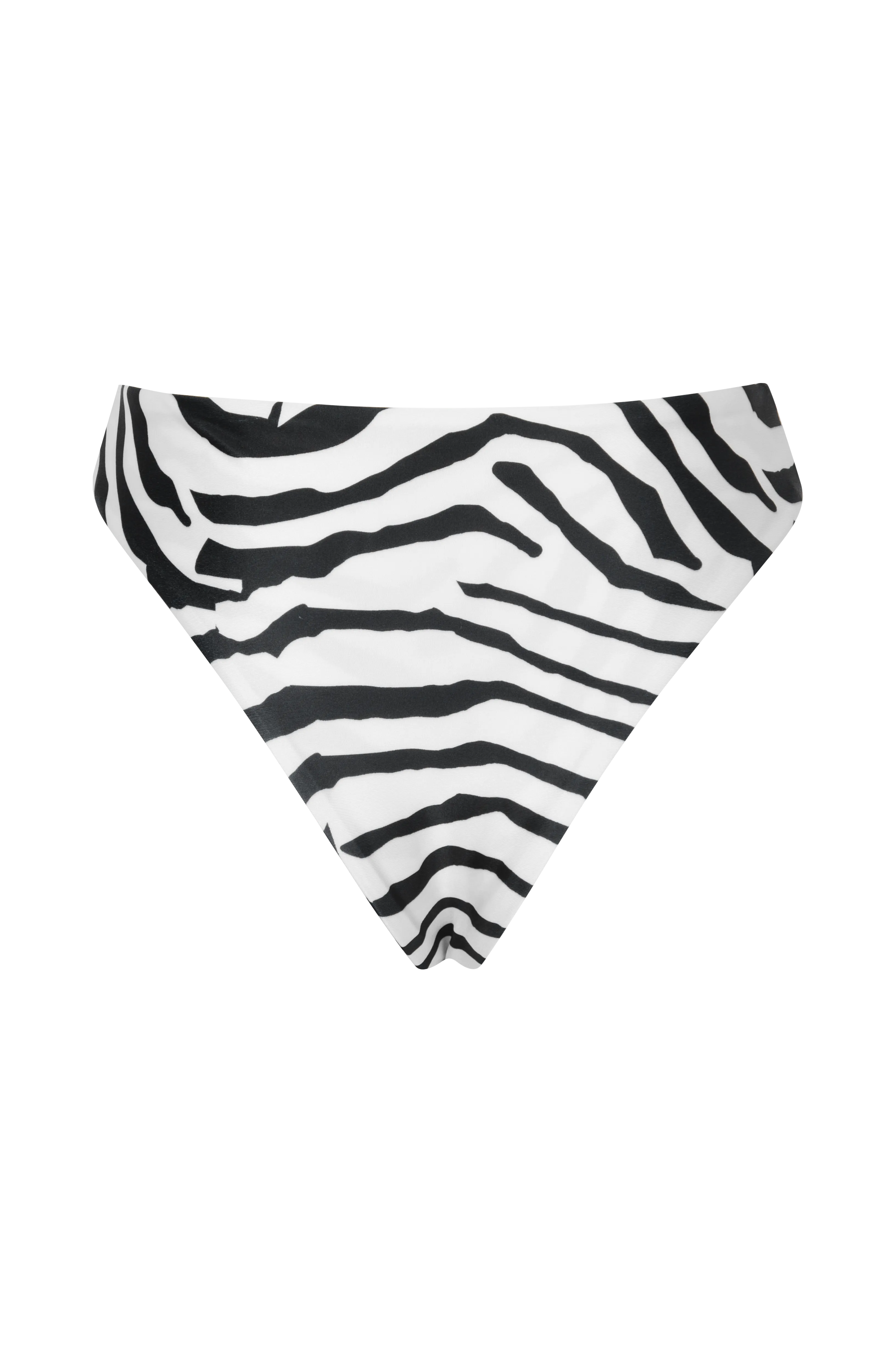 Zephyr Cheeky Bikini Bottom Tiger Print